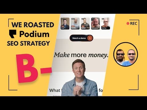 Podium: Tiny Fixes Can 10x Your SEO