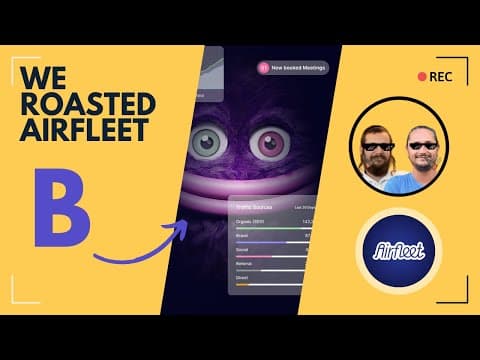 We Roasted Airfleet: How They Can 10X Their Traffic