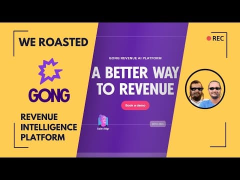 We Roasted Gong.io: SEO Mistakes Exposed
