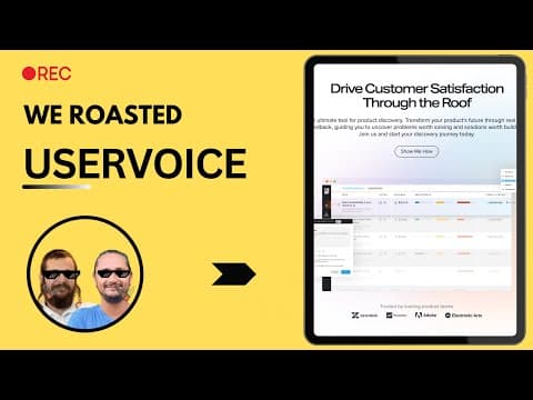 We Roasted UserVoice: Here Is What Could Be Better