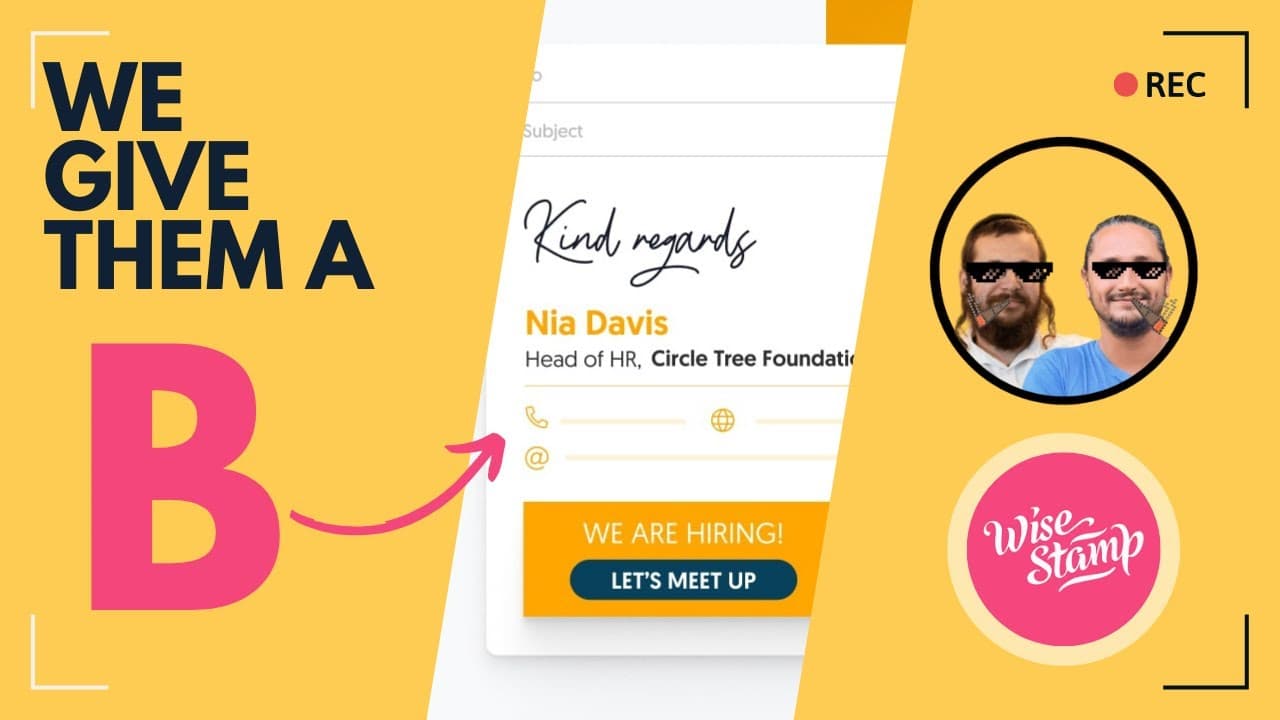 We Roasted WiseStamp: The Coolest Email Signature Tool