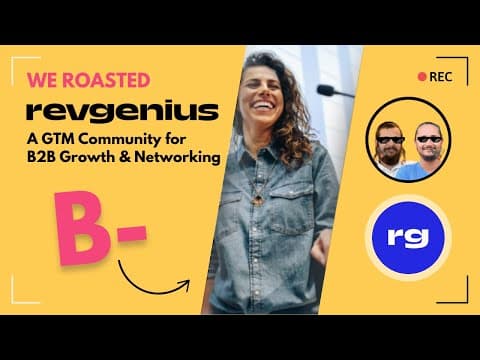 We Roasted RevGenius: Massive Community, No SEO