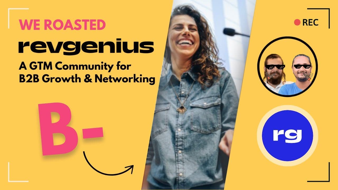 We Roasted RevGenius: Massive Community, No SEO