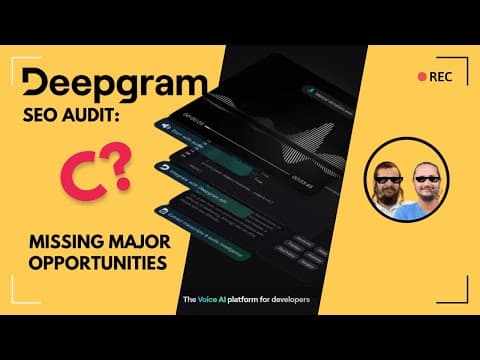 We Roasted Deepgram's SEO: Missing Major Opportunities