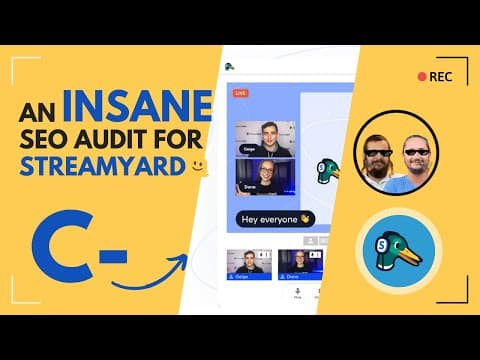 How StreamYard Can 10X Their Organic Traffic